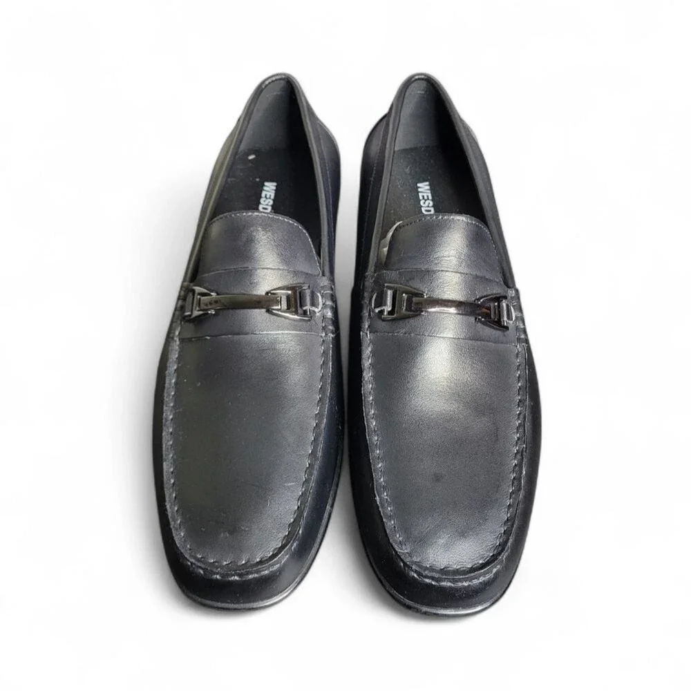 Wesdenking Men's Genuine Leather Slip-On Loafers - NWOT